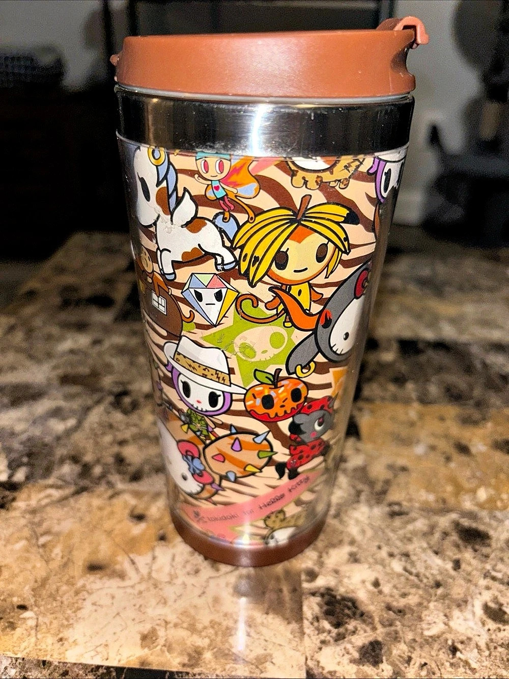 Sanrio tokidoki for Hello Kitty Stainless Steel Travel Mug Multicolor